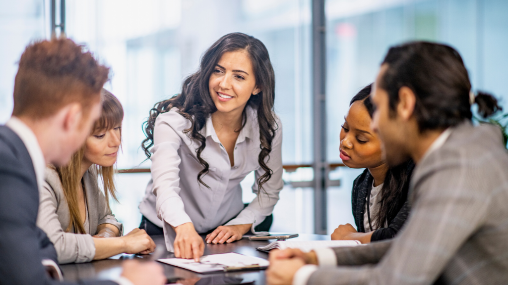 Vergaderen in het Frans